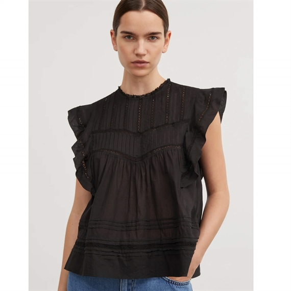 Skall Studio Mirabelle Top, Sort